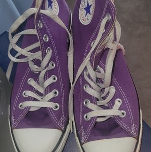 Purple Chuck Taylor All-Stars